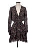 A.L.C. Floral Black Casual Dress Size S (estimated) - photo 1