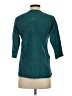 Fabindia Teal 3/4 Sleeve Blouse Size S - photo 2