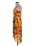 Cooper St 100% Polyester Tropical Orange Cocktail Dress Size 4 - photo 5