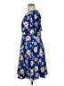 Eliza J Floral Blue Casual Dress Size 16 - photo 5