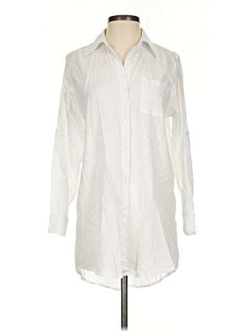 True Destinations Long Sleeve Button-Down Shirt (view 1)