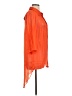 Spiegel Orange 3/4 Sleeve Button-Down Shirt Size 10 - photo 4