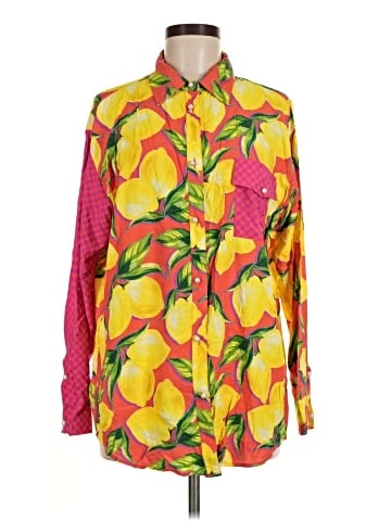 Terez Long Sleeve Button-Down Shirt (view 1)