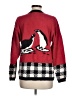 Rebecca Thomas Plaid Red Cardigan Size M - photo 2