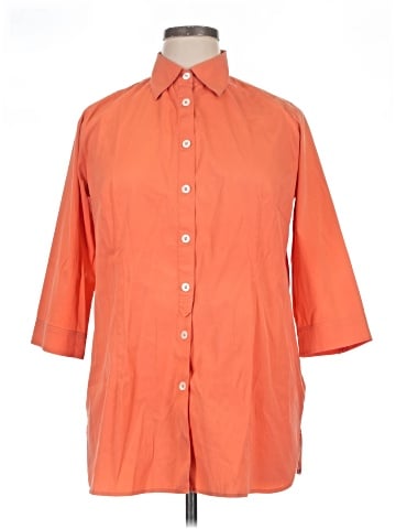 Bogner 3/4 Sleeve Button-Down Shirt (view 1)