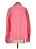 Gap Color Block Pink Long Sleeve Button-Down Shirt Size S - photo 2