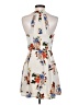 Forever 21 100% Polyester Floral Ivory Casual Dress Size S - photo 2