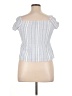 Xtraordinary Blue Short Sleeve Top Size XL - photo 2