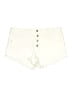 Altar'd State Ivory Denim Shorts Size 30 waist - photo 1