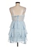 Trixxi 100% Polyester Blue Cocktail Dress Size M - photo 2