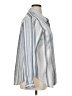 Unbranded Stripes Blue Gray Long Sleeve Blouse Size XL - photo 4