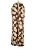 Sincerely Jules Animal Print Brown Casual Pants Size S - photo 1