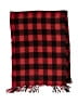 J.Crew Factory Store Checkered-gingham Red Scarf One size - photo 2