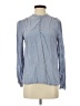 Boden Blue Long Sleeve Blouse Size 4 - photo 1