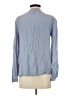 Boden Blue Long Sleeve Blouse Size 4 - photo 2