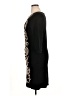 Nine West Graphic Black Cocktail Dress Size XL - photo 5