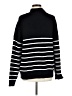 Lillusory Stripes Black Turtleneck Sweater Size M - photo 2
