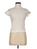 Zara Ivory Short Sleeve Turtleneck Size M - photo 1