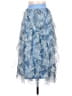 Cato 100% Polyester Blue Formal Skirt Size M - photo 2