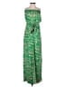 Saints & Hearts 100% Polyester Green Jumpsuit Size S - photo 1