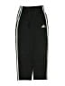 Adidas 100% Polyester Black Track Pants Size 8 - photo 1