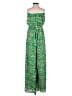 Saints & Hearts 100% Polyester Green Jumpsuit Size S - photo 2