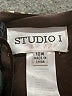Studio 1 Animal Print Brown Cocktail Dress Size 18 - photo 7