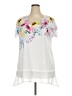 Jenny White Short Sleeve Blouse Size 2X - photo 1