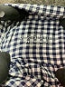 Vineyard Vines Performance Checkered-gingham Gray Long Sleeve Button-Down Shirt Size 7 - photo 3