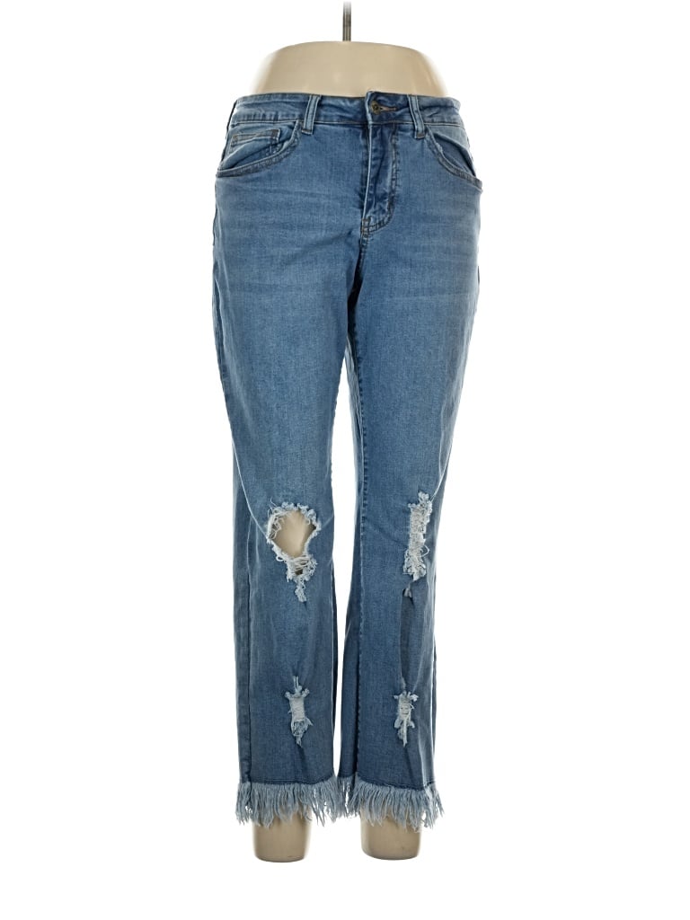 Pre-owned Lucky & Blessed Jeans In Blue