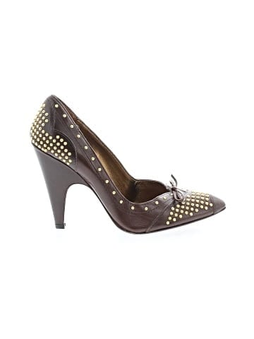 Miu Miu Leather studded pumps (view 1)
