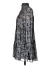 Cinq à Sept 100% Polyester Paisley Gray Casual Dress Size 4 - photo 5