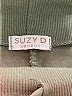 Suzy Solid Green Casual Pants Size S - photo 4