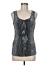 Express 100% Nylon Gray Tank Top Size M - photo 1