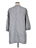 Old Navy 100% Viscose Gray 3/4 Sleeve Button-Down Shirt Size XL - photo 2