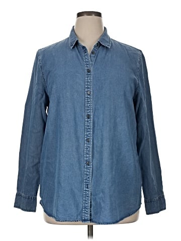 Banana Republic Long Sleeve Button-Down Shirt (view 1)