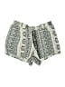 Apt. 9 100% Rayon Paisley Ivory Shorts Size XXL - photo 1