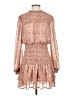 Aqua Tweed Brown Cocktail Dress Size M - photo 1