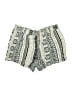 Apt. 9 100% Rayon Paisley Ivory Shorts Size XXL - photo 2