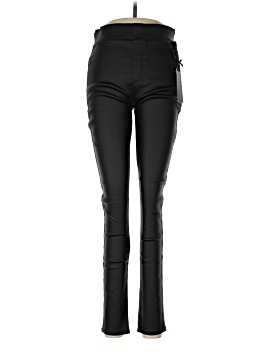 Bianco Faux Leather Pants (view 1)