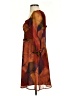 Hutch 100% Polyester Print Brown Cocktail Dress Size 4 - photo 5