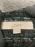 Ann Taylor LOFT Tweed Black Gray Casual Dress Size 8 - photo 7