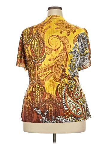 Appropriate Behavior Short Sleeve Blouse (view 2)