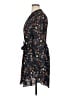 Nine Britton 100% Polyester Paisley Blue Casual Dress Size L - photo 5