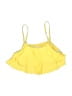 Shekini Yellow Swimsuit Top Size 8 - 10 - photo 1