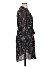 Nine Britton 100% Polyester Paisley Blue Casual Dress Size L - photo 4