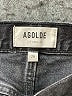 AGOLDE 100% Cotton Black Jeans Size 25 waist - photo 7