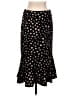 Messini Polka Dots Black Casual Skirt Size L - photo 2