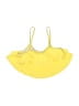 Shekini Yellow Swimsuit Top Size 8 - 10 - photo 2
