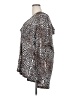 New York Laundry Animal Print Silver Long Sleeve Blouse Size 2X - photo 5